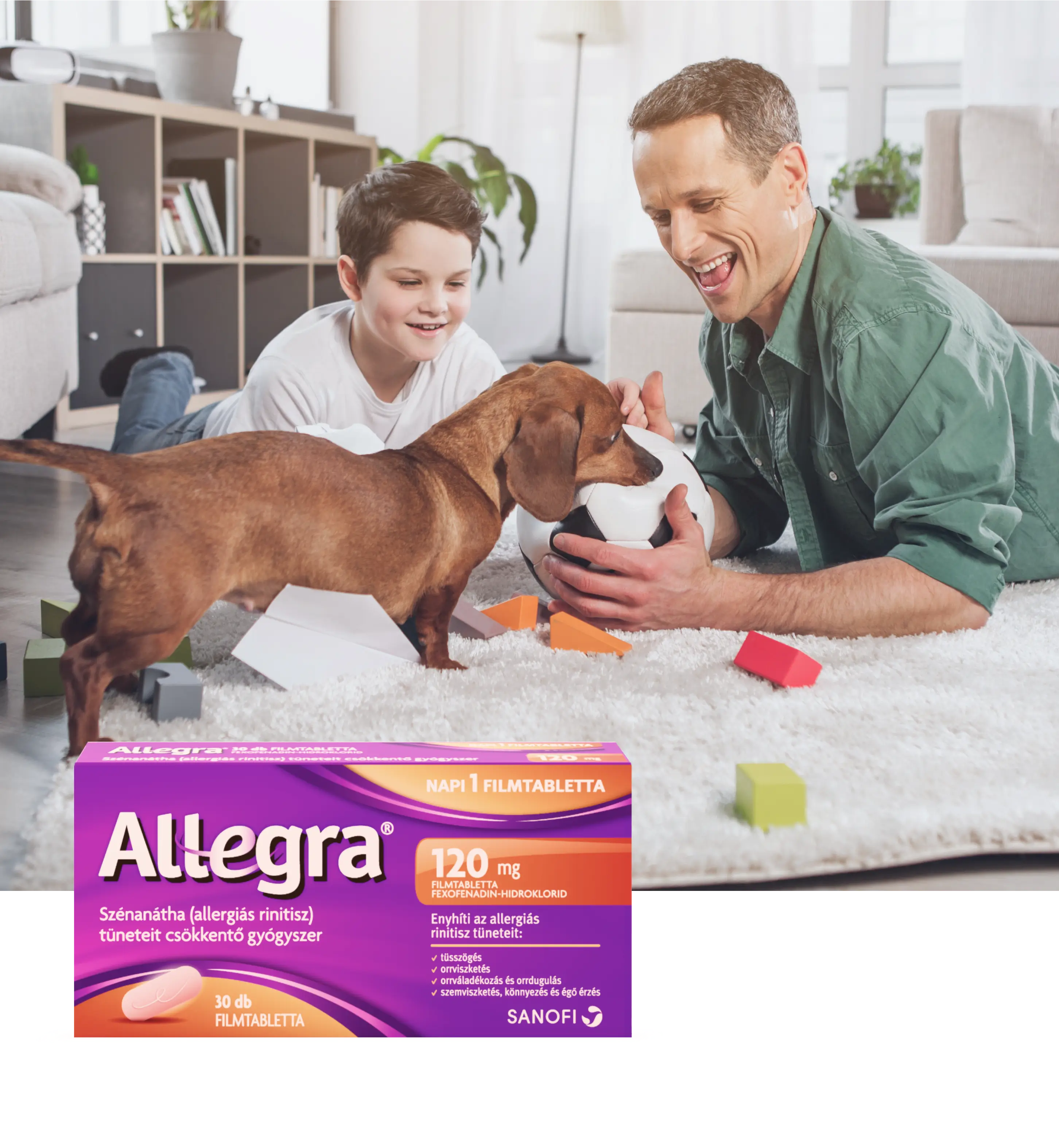 Ha az allergia többféle tünetére keresel megoldást